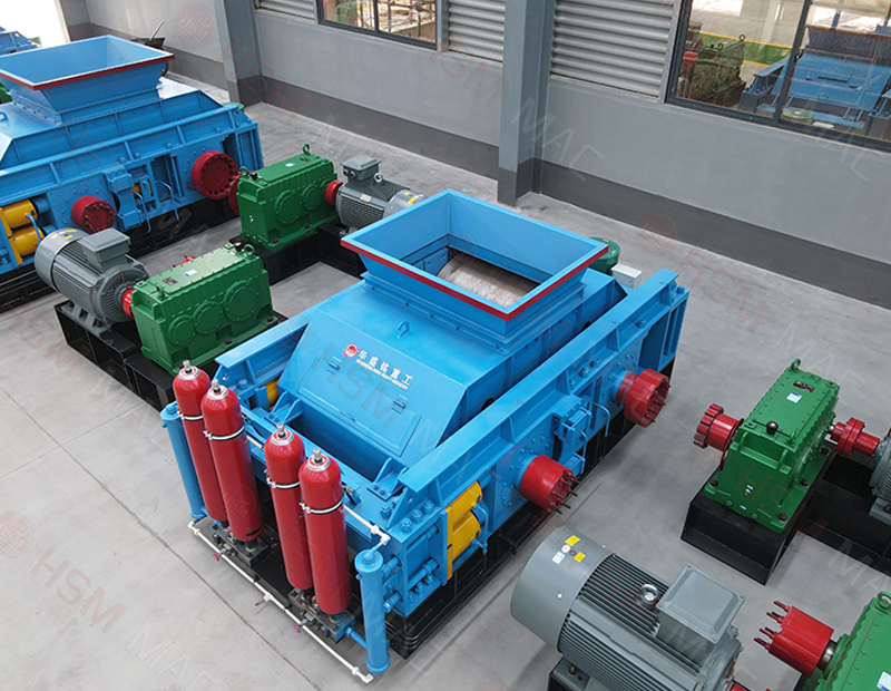 铜矿石对辊破碎机