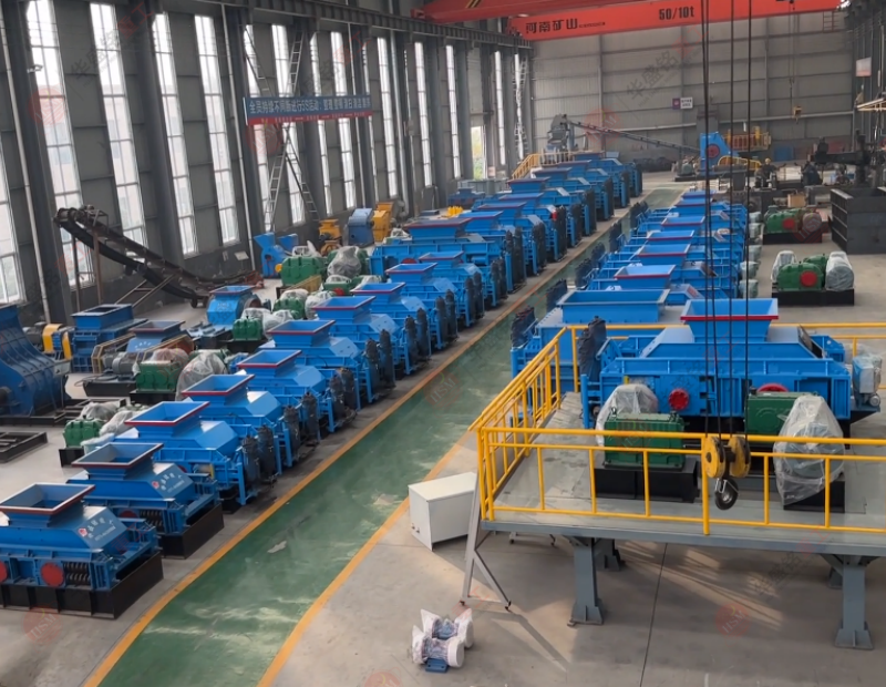 全液压对辊制砂机